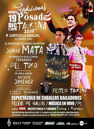 TRADICIONAL POSADA TAURINA 2025