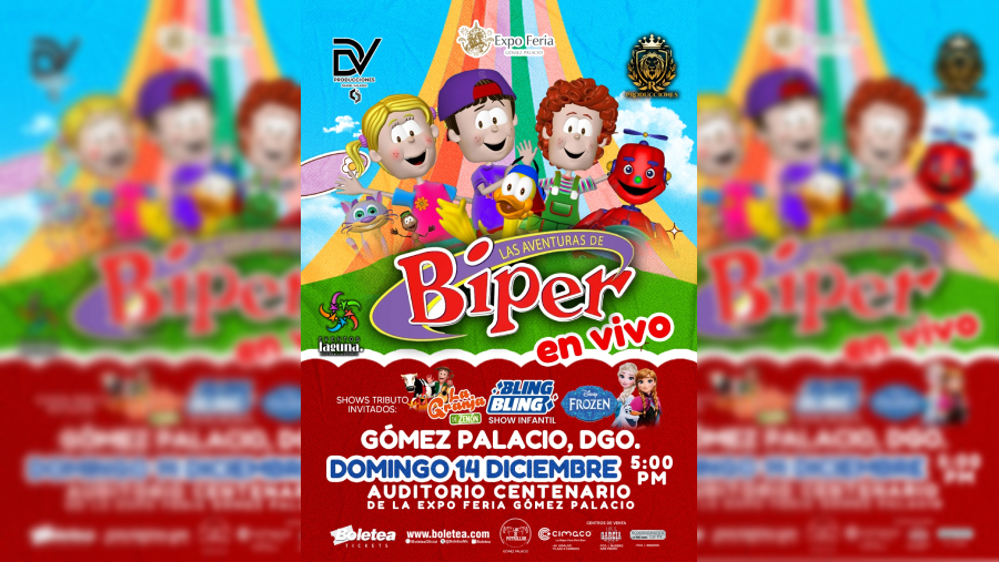 LAS AVENTURAS DE BIPER EN VIVO